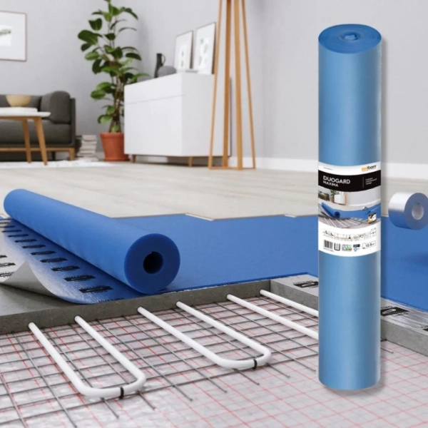 Sous-couche  chauffage au sol Ewifoam Duogard Maxima sol stratifié 2mm – 12.5m²