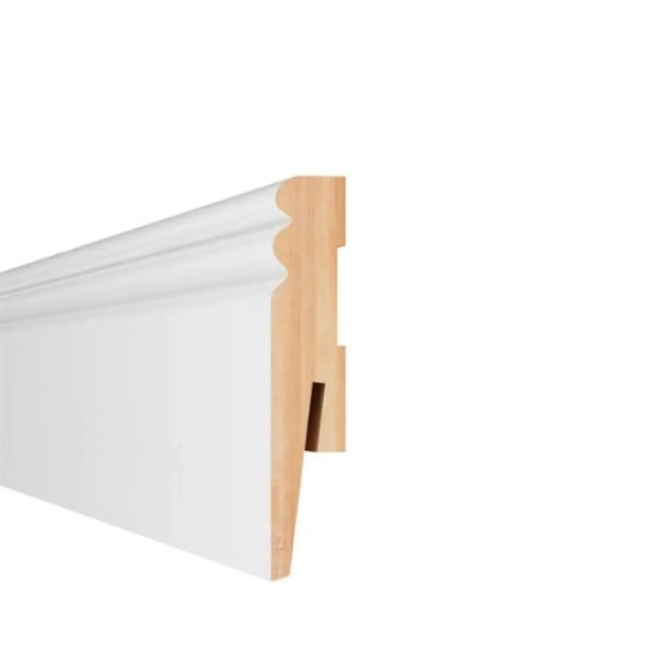 Plinthe MDF à peindre Arbiton PAINT IT – blanc MP0802 – H. 8 x L. 242 x ép. 15 mm