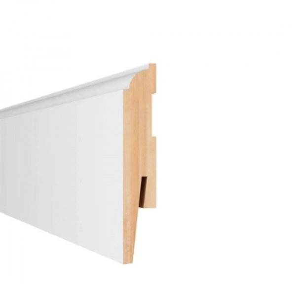 Plinthe MDF à peindre Arbiton PAINT IT – blanc MP0901 – H. 9 x L. 242 x ép. 15 mm