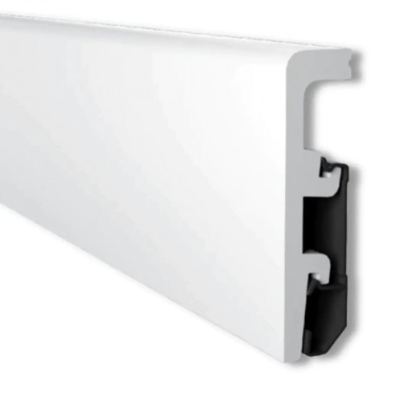Plinthe blanche Arbiton VEGA – P0810 – H. 8 x L. 240 x ép. 20 mm