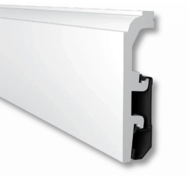 Plinthe moulurée Arbiton VEGA – blanc P0910 – H. 9 x L. 240 x ép. 20 mm