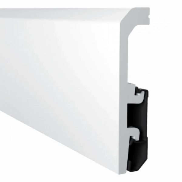 Plinthe blanche Arbiton VEGA – P1010 – H. 10 x L. 240 x ép. 20 mm