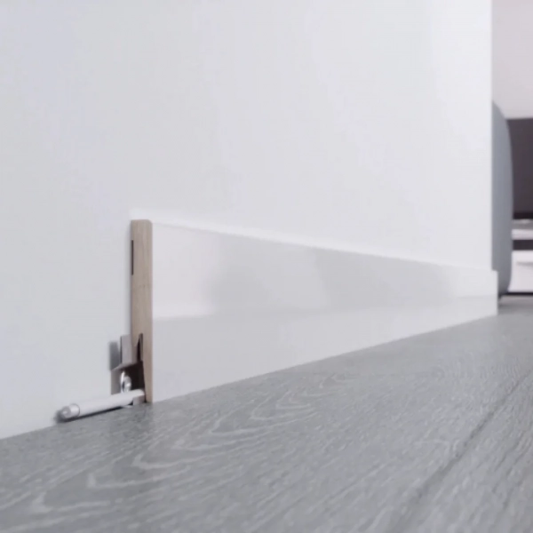 Plinthe MDF blanche Arbiton DIAMOND – GP0601 – H. 6 x L. 242 x ép. 15 mm