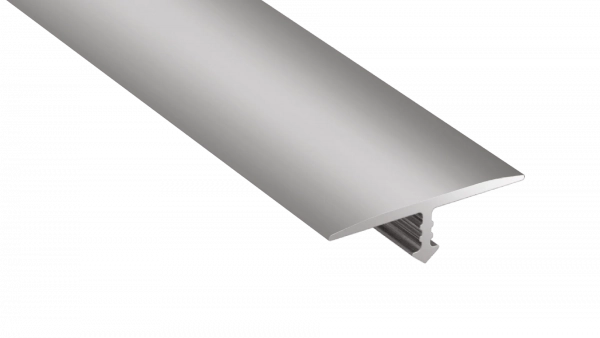 Barre de seuil adhésive Arbiton CS22 en aluminium – argent (A1), 186 cm x 22 mm