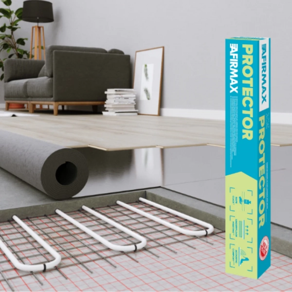 Sous-couche haute résistance Afirmax Protector pour sol stratifié et parquet flottant 1.8mm – 8m²