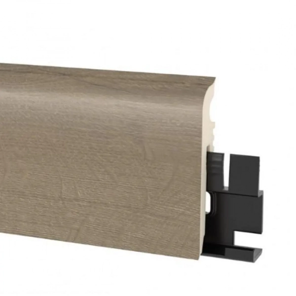 Plinthe PVC flexible décor bois Arbiton VIGO 60 – Chêne Cornwall 162 – H. 6 x L. 220 x ép. 15 mm