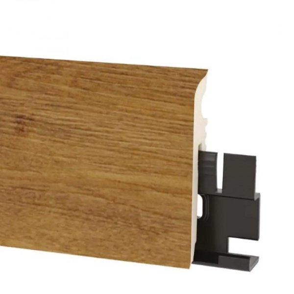 Plinthe PVC flexible décor bois Arbiton VIGO 60 – Chêne Georgetown 147 – H. 6 x L. 220 x ép. 15 mm