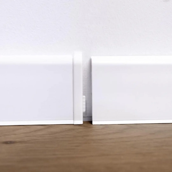 Lot de 2 jonctions de plinthe Arbiton VIGO 60 – blanc 01