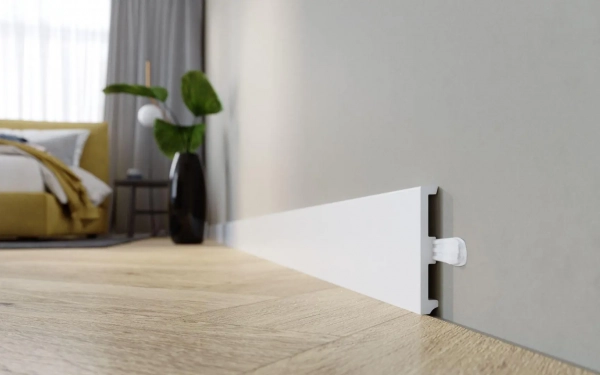 Plinthe flexible blanche Arbiton STIQ XL – STX 110 – H. 10 x L. 220 x ép. 14 mm