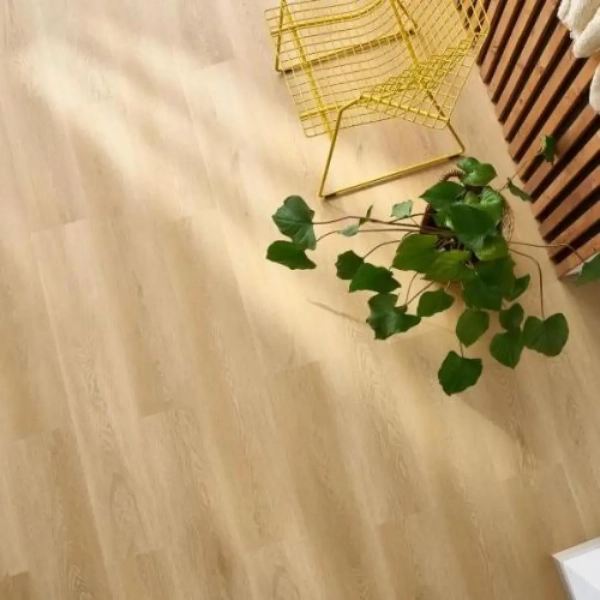 Lame PVC clipsable décor chêne naturel Arbiton Woodric - 22,9 x 122 cm - Chêne Holman