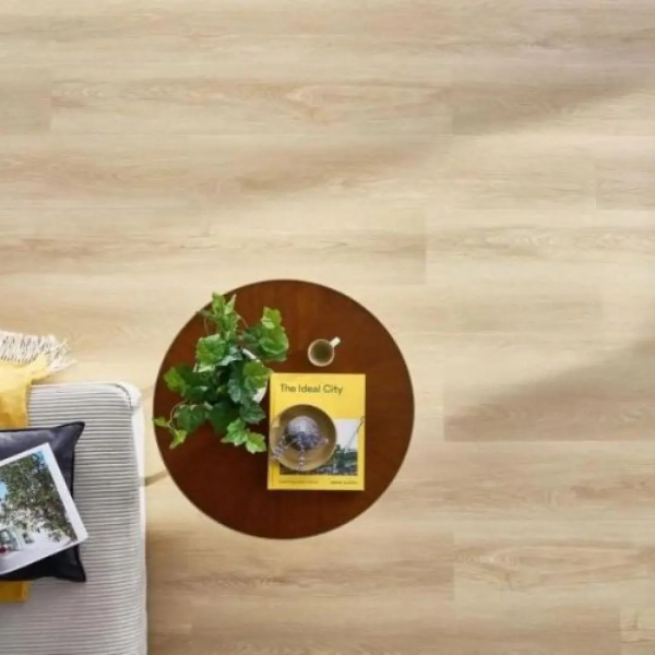 Lame PVC clipsable décor chêne naturel Arbiton Woodric - 22,9 x 122 cm - Chêne Roseville