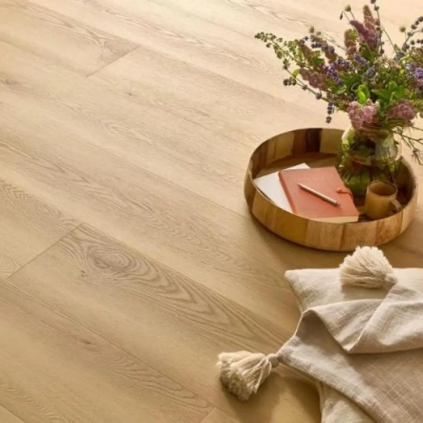 Lame PVC clipsable imitation bois Arbiton Woodric EIR - 22,9 x 122 cm - Chêne Highlands