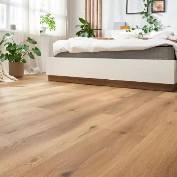 Lame PVC clipsable imitation bois Arbiton Woodric EIR - 22,9 x 122 cm - Chêne Garland