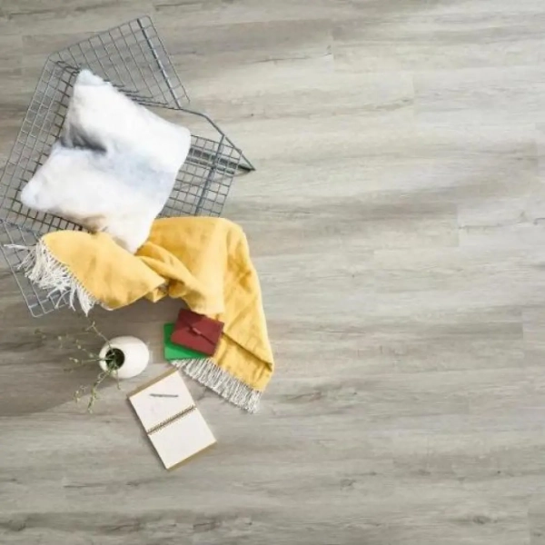 Lame PVC à coller effet chêne Arbiton Woodric Dryback - 22,9 x 122 cm - Chêne Medicci