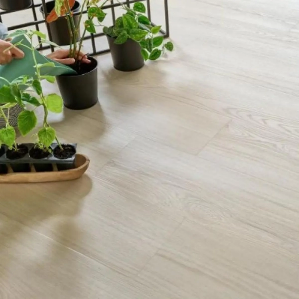 Lame PVC à coller imitation parquet Arbiton Woodric EIR Dryback - 22,9 x 122 cm - Chêne Eldborg