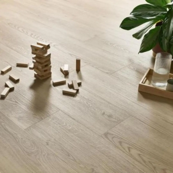 Lame PVC à coller imitation parquet Arbiton Woodric EIR Dryback - 22,9 x 122 cm - Chêne Salerno