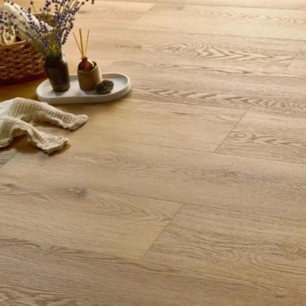 Lame PVC à coller imitation parquet Arbiton Woodric EIR Dryback - 22,9 x 122 cm - Chêne Cavaillon