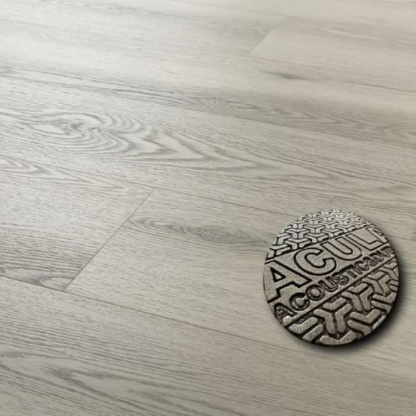 Lame PVC clipsable effet chêne Arbiton Woodric EIR Acoustic - 22,9 x 122 cm - Chêne Baltimore - avec sous-couche intégrée