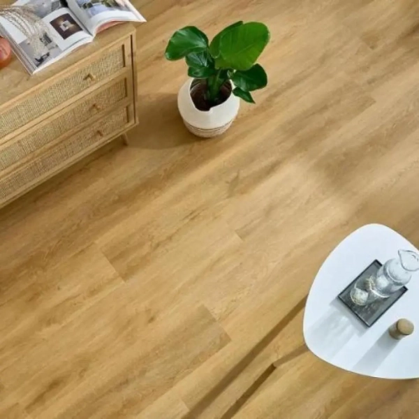 Lame PVC clipsable avec sous-couche intégrée Arbiton Amaron Wood Acoustic - 22,9 x 151,1 cm - Chêne Sierra