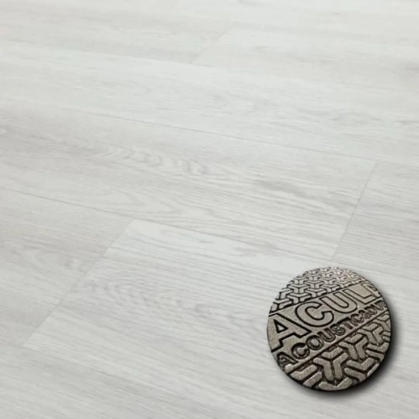 Lame PVC clipsable avec sous-couche intégrée Afirmax Legnar Acoustic - 22,9 x 122 cm - Chêne Takeda