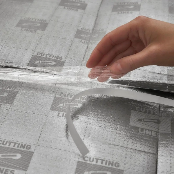 Sous-couche haute résistance Afirmax SPC & Vinyl Smart 3en1 pour sol PVC 1mm – 6,25m²