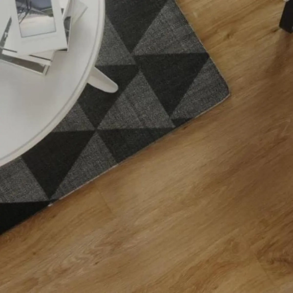 Lame PVC clipsable avec sous-couche intégrée Afirmax BiClick Acoustic - 18 x 122 cm - Chêne Newport