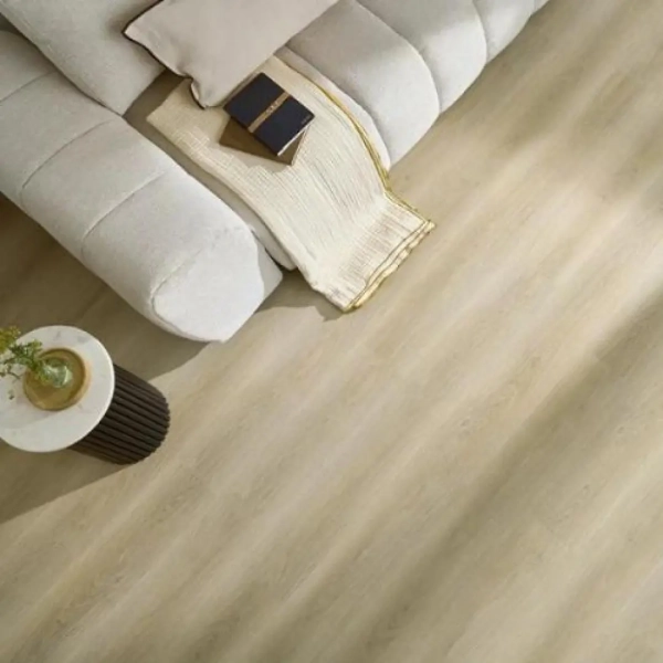 Lame PVC clipsable avec sous-couche intégrée Afirmax BiClick Acoustic - 18 x 122 cm - Chêne Providence