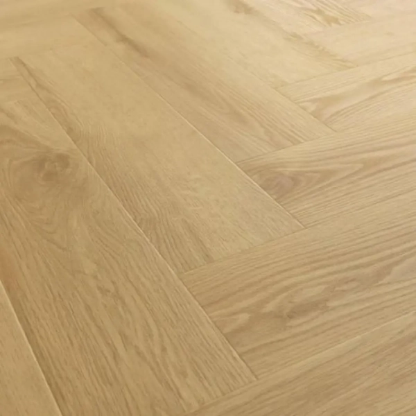 Lame PVC clipsable Bâton rompu effet bois Arbiton Amaron Herringbone EIR - 14,8 x 59,2 cm - Chêne Virgin