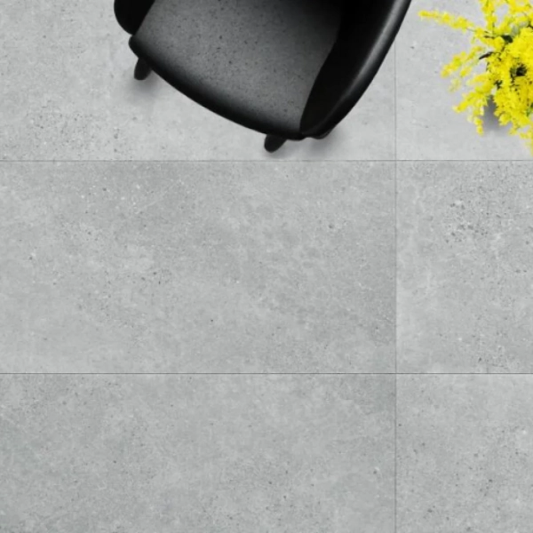 Dalle PVC clipsable effet béton Arbiton Amaron Forma - Ninaventura Silver - 91,4 x 45,7 cm