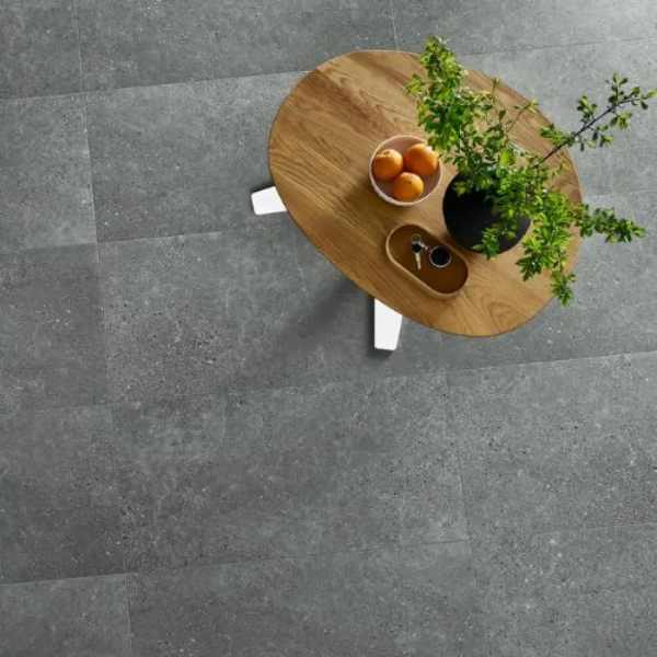 Dalle PVC clipsable effet béton Arbiton Amaron Forma - Ninaventura Graphite - 91,4 x 45,7 cm