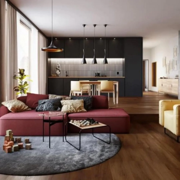 Lame PVC clipsable décor chêne naturel Afirmax Legnar - 22,9 x 122 cm - Chêne Jersey