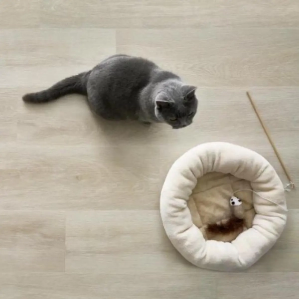 Lame PVC clipsable décor chêne naturel Afirmax Legnar - 22,9 x 122 cm - Chêne Alba