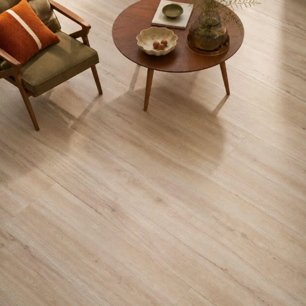 Lame PVC clipsable décor chêne naturel Afirmax Legnar - 22,9 x 122 cm - Chêne Wildwood