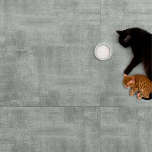 Dalle PVC clipsable avec sous-couche intégrée Arbiton Amaron Forma Acoustic - Amadora Grey - 91,4 x 45,7 cm