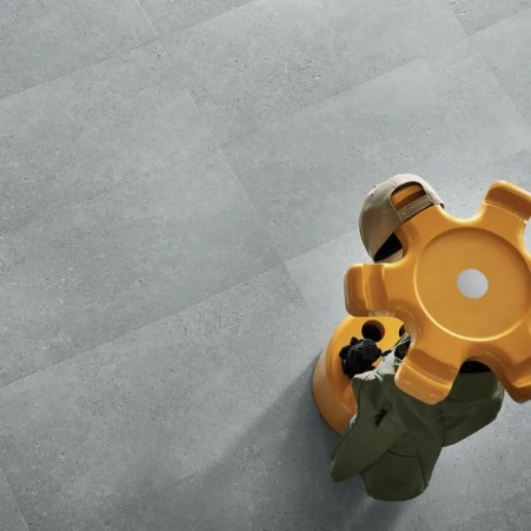 Dalle PVC clipsable avec sous-couche intégrée Arbiton Amaron Forma Acoustic - Ninaventura Grey - 91,4 x 45,7 cm