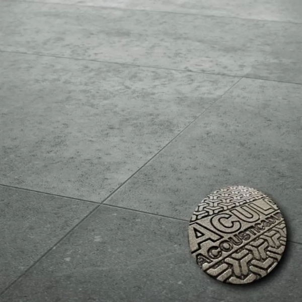 Dalle PVC clipsable avec sous-couche intégrée Arbiton Amaron Forma Acoustic - Ninaventura Graphite - 91,4 x 45,7 cm