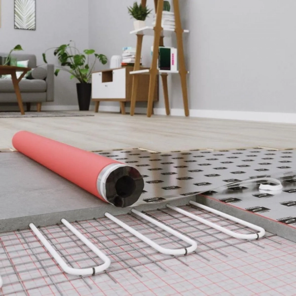 Sous-couche  chauffage au sol Arbiton Optima Thermo Aquastop sol stratifié 1.5mm – 10m²