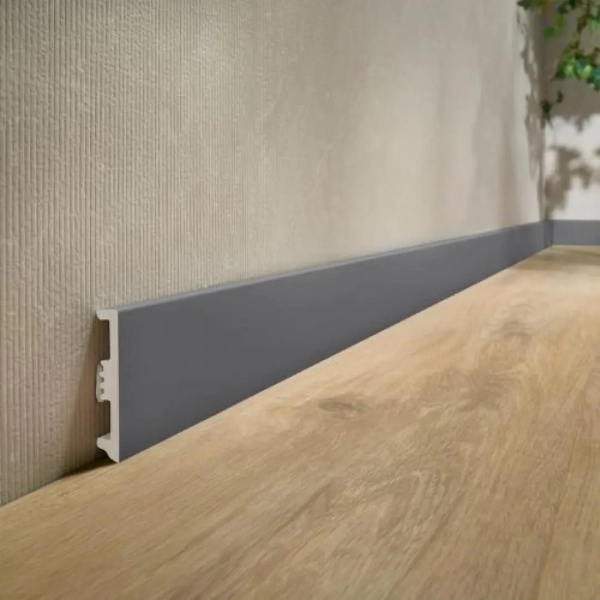 Plinthe flexible Arbiton STIQ XL – ST810 anthracite – H. 8 x L. 220 x ép. 15 mm