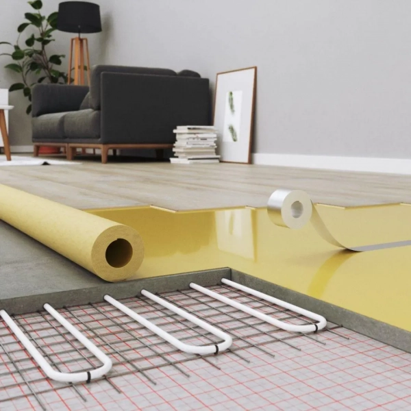 Sous-couche  chauffage au sol TopBoden PUM VINYL PRO pour sol PVC 1.4mm – 8.5m²