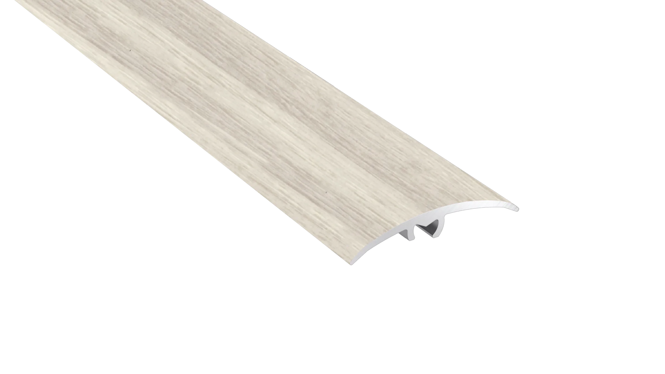 Barre de seuil de rattrapage de niveau et de dilatation large Arbiton CS37 – décor Frêne du Nord (CS2), 93 cm x 37 mm