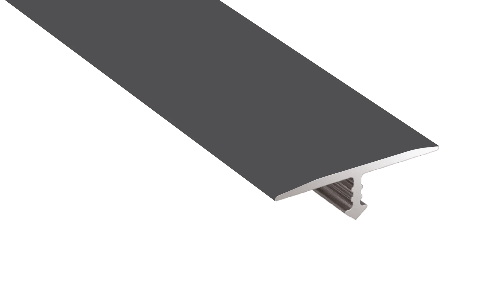 Barre de seuil adhésive Arbiton CS22 – anthracite (CS52), 186 cm x 22 mm