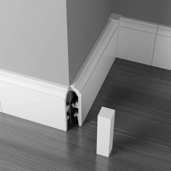 Lot de 4 blocs universels pour plinthe Arbiton VEGA