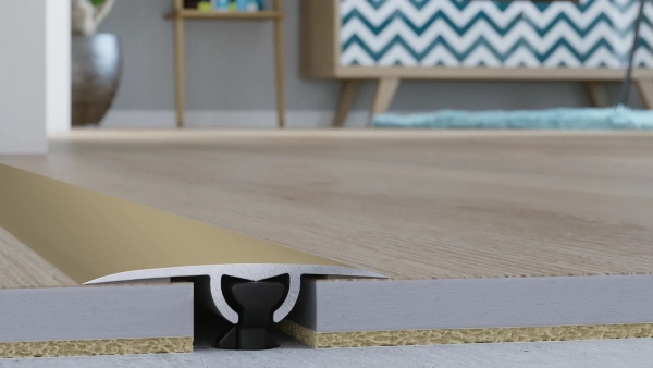 Profilé de dilatation Arbiton CS30 en aluminium – titane (A3), 93 cm x 30 mm