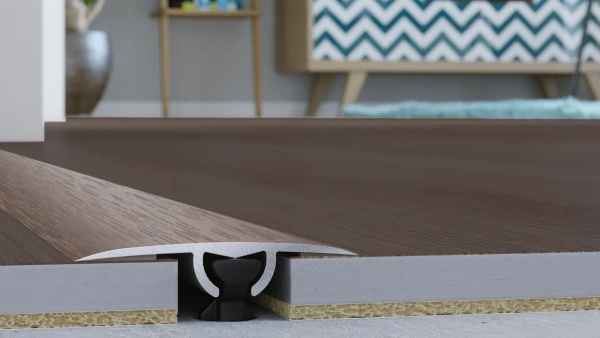 Profilé de dilatation pour parquet Arbiton CS30 – décor Chêne Foncé (CS12), 93 cm x 30 mm