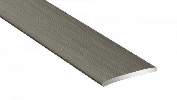 Barre de seuil de jonction plate Arbiton PRO 20 en aluminium – titane brossé (B3), 93 cm x 20 mm