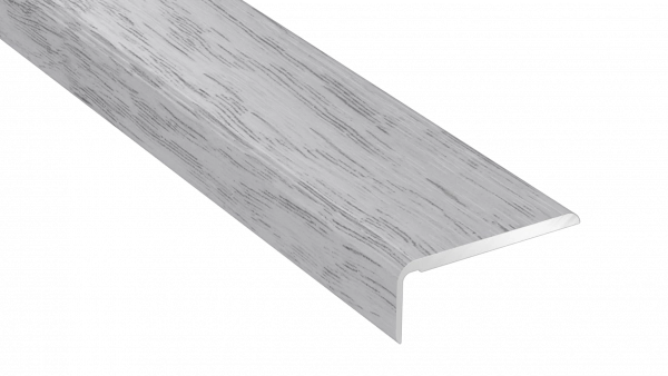 Profilé de finition adhésif pour parquet Arbiton CS25 – décor Chêne Neigeux (CS25), 120 cm x 25 mm