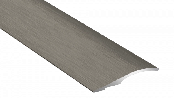 Barre de seuil de rattrapage de niveau Arbiton PRO 38 en aluminium – titane brossé (B3), 186 cm x 38 mm