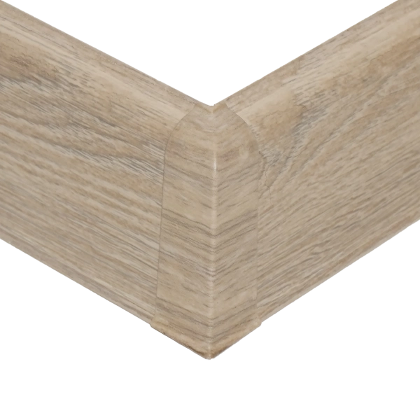 Lot de 2 angles extérieurs pour plinthe Arbiton VIGO 60 – Chêne Vermont 107