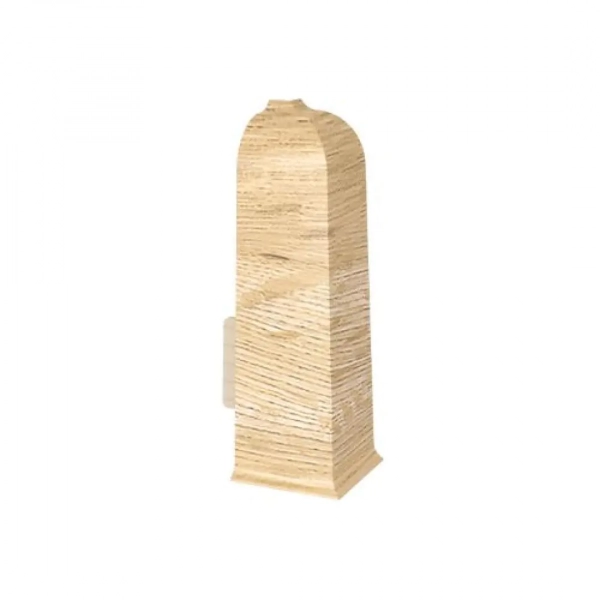 Lot de 2 angles extérieurs pour plinthe Arbiton VIGO 60 – Chêne Rossport 163