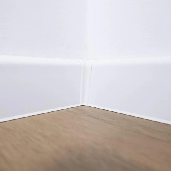 Lot de 2 angles intérieurs pour plinthe Arbiton VIGO 60 – blanc 01